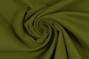 Bündchen "Heike" by Swafing, Strickschlauch, khaki, 0,5 m